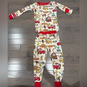 Little Sleepies Car’s Print Pajama Set
